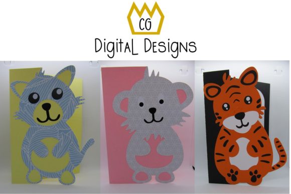 Cat, Mouse Baby Tiger Card Bundle Review