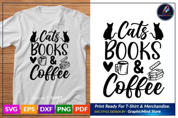 Cat T Shirt Design Typography Review