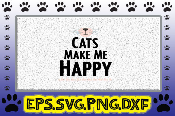 Cats Make Me Happy Embroidery Design Review