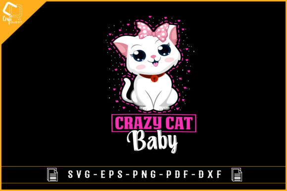 Crazy Cat Baby T-shirt Design Review