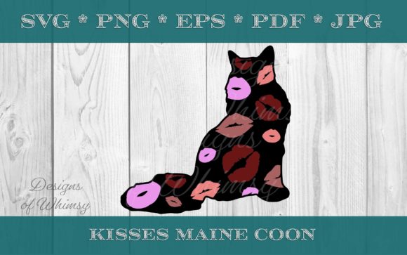 Maine Coon Cat Kisses Embroidery Review