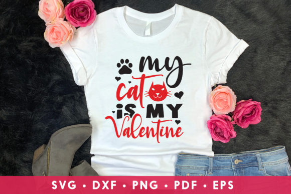 My Cat is My Valentine SVG Review for Embroidery Projects